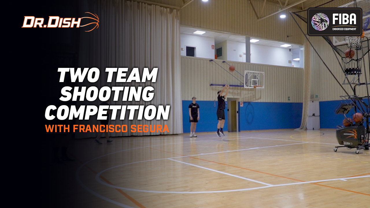 Basketball Drills Two Team Competition Shooting with Francisco Segura
